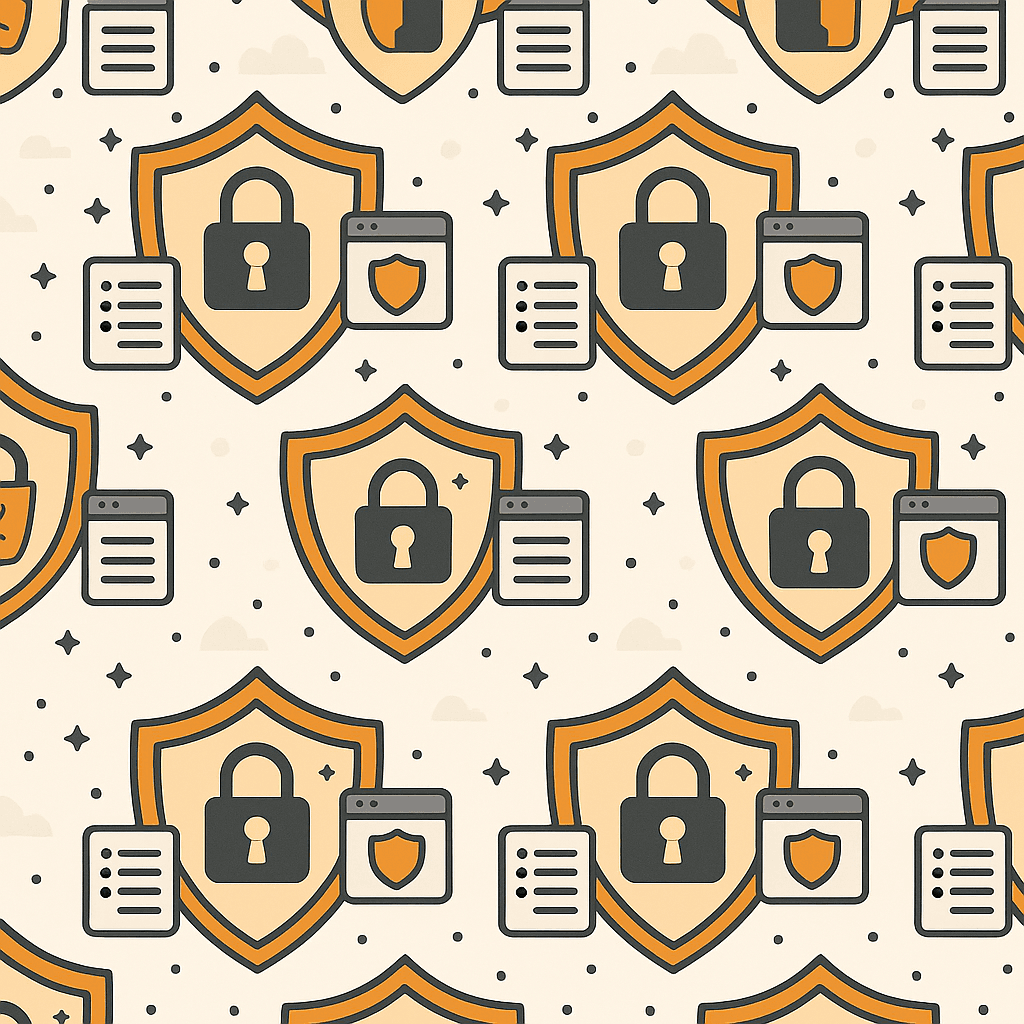 Privacy and data protection illustration